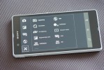 Menyinnstillinger på Sony Xperia Z kamera