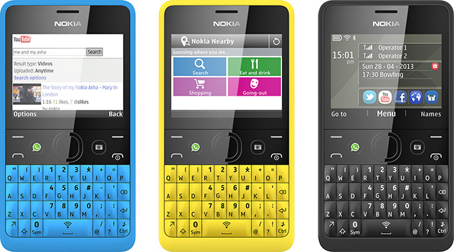 Nokia Asha 210 lansert