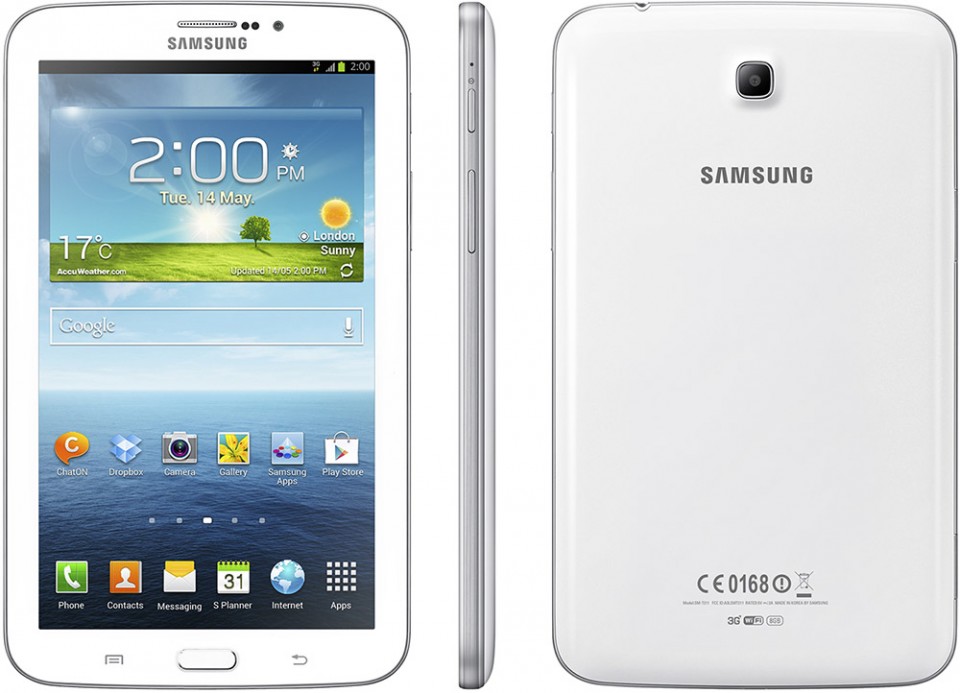 Samsung Galaxy Tab 3 annonsert