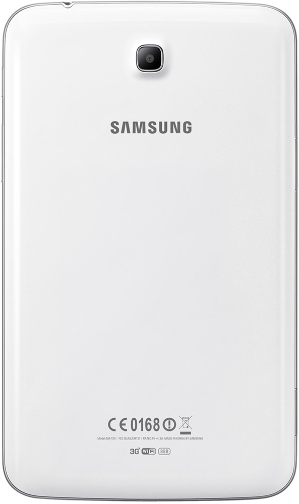 Samsung Galaxy Tab 3 baksiden