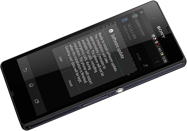 Sony Xperia Z smartmobil har nå fått oppdatert operativsystem
