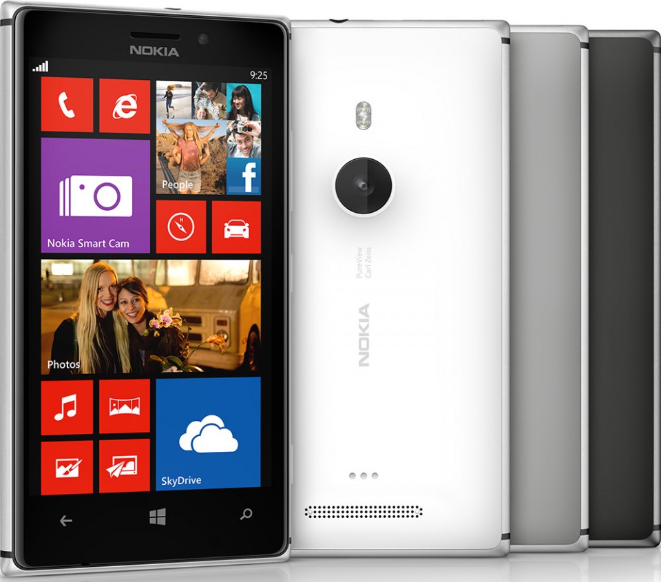 Nokia Lumia 925 fargeutvalg