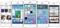 Apple iOS 7 fem skjermer
