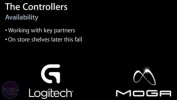 iPhone 5 spillkontroller av Logitech og Moga