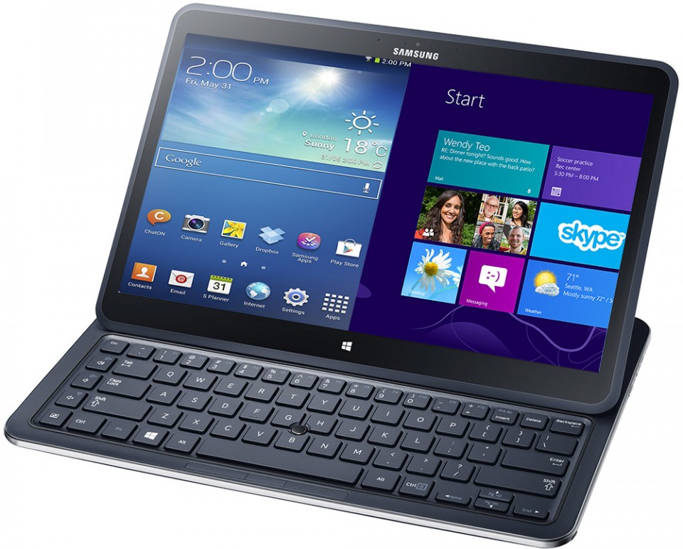 Samsung ATIV Q nettbrett hybrid med Windows 8 og Android