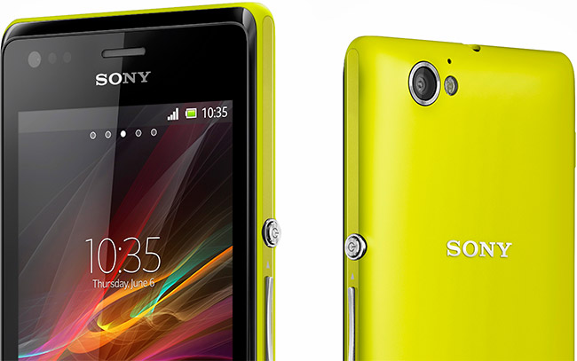 Sony Xperia M annonsert