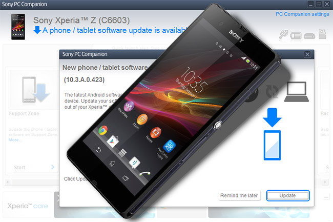 Sony Xperia Z har fått Android 4.2.2 Jelly Bean