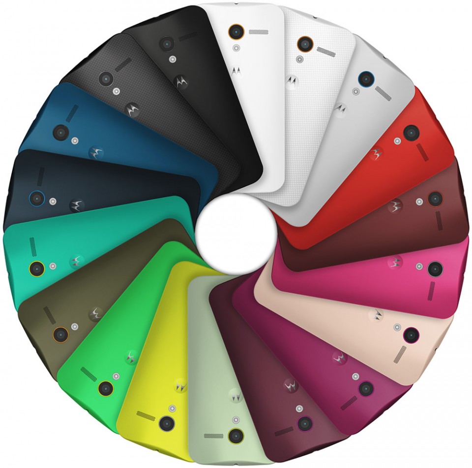 Motorola Moto X designvalg